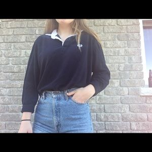 Lufthansa first class Van Laack rugby polo shirt